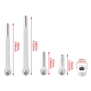 ZHFR0020-JG_HCmotorku_Corrosion-Resistant Aluminum Engine Screws Kit For Harley Softail Touring '17-'25 Size