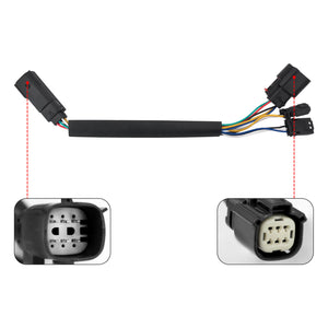 ZHFR0026 HCmotorku Lower Fairings & Engine Guard & Turn Signals for Harley FLTRX Connector