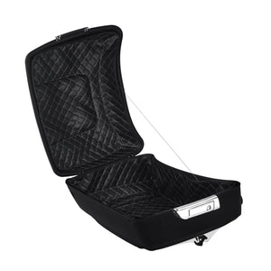 Vivid Black King Tour Pack Trunk for 2014-2025 Harley Road Glide & Street Glide | HCmotorku
