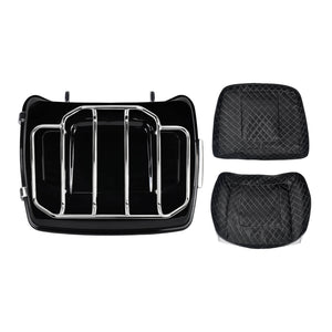 Vivid Black King Tour Pack Trunk for 2014-2025 Harley Road Glide & Street Glide | HCmotorku