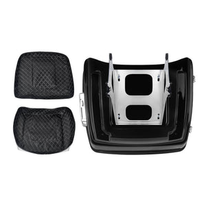 Vivid Black King Tour Pack Trunk for 2014-2025 Harley Road Glide & Street Glide | HCmotorku