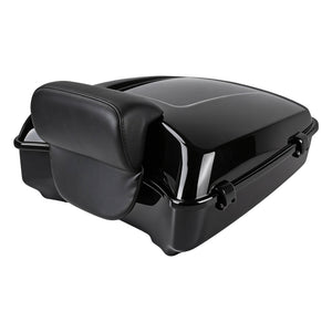 ZHLU0019-JG HCmotorku Tour Pack Box & Backrest for Harley Touring '14-'25