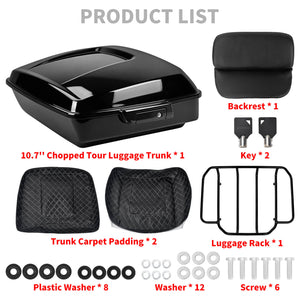 ZHLU0023-JG HCmotorku Tour Trunk Kit For Harley Road Glide Street Glide '14-'25 Product List