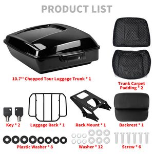 ZHLU0025-HCmotorku Tour Luggage Trunk Kit for Harley Touring Product List