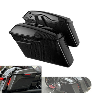 ZHLU0047 JG hcmotorku carbon fiber saddlebags touring 2019 carbon fiber effect 1