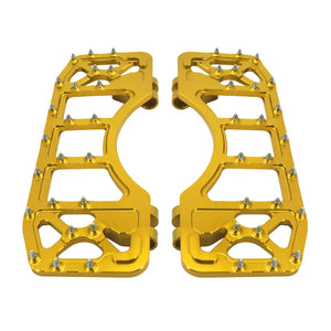 ZHPE0011 HCmotorku Floorboards Kits Gold For Harley Softail Touring 1986-2025 