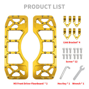 ZHPE0011 HCmotorku Floorboards Kits Gold For Harley Softail Touring 1986-2025 Product List