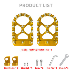 ZHPE0011 HCmotorku hiFootpegs Kits Gold For Harley Softail Touring Highway Product List