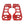 ZHPE0012 HCmotorku Floorboards Foot Pegs Kits Red For Harley Softail Touring 1986-2025