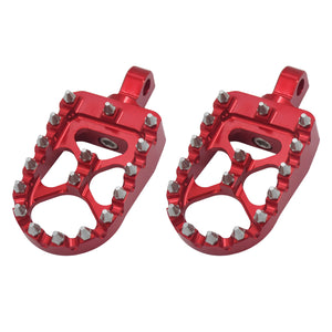 ZHPE0012 HCmotorku Foot Pegs Kits Red For Harley Touring highway