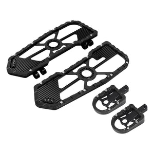 Rider Passenger Floorboards Footpegs For Harley Touring Street Glide Road Glide | HCmotorku