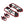 Rider Passenger Footboards Footpegs Set For Harley Touring - Red | HCmotorku