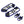 Rider Passenger Floorboards Set For Harley Touring Dyna - Blue | HCmotorku