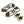 Rider Passenger Footboards Set For Harley Touring Softail - Yellow | HCmotorku