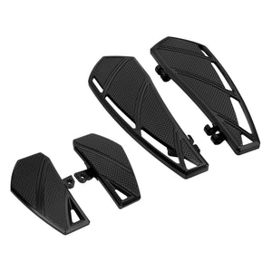 Phantom Rider Floorboards  Passenger Footboards Kit For Harley Touring 1984-2025 | HCmotorku