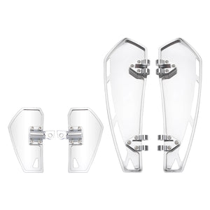 Phantom Rider Floorboards  Passenger Footboards Kit Chrome For Harley Touring 1984-2025 | HCmotorku
