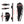 ZHPE0028_HCmotorku_Black Phantom Style Rider Passenger FloorBoards Footpegs Kit for Harley Touring ‘86-’25 Size