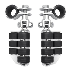 ZHPE0036 HCmotorku Anti-Vibration 1-1/4" Highway Foot Pegs for Harley Indian Honda
