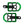 ZHPE0038 green footboards set
