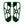 ZHPE0038 green footboards set