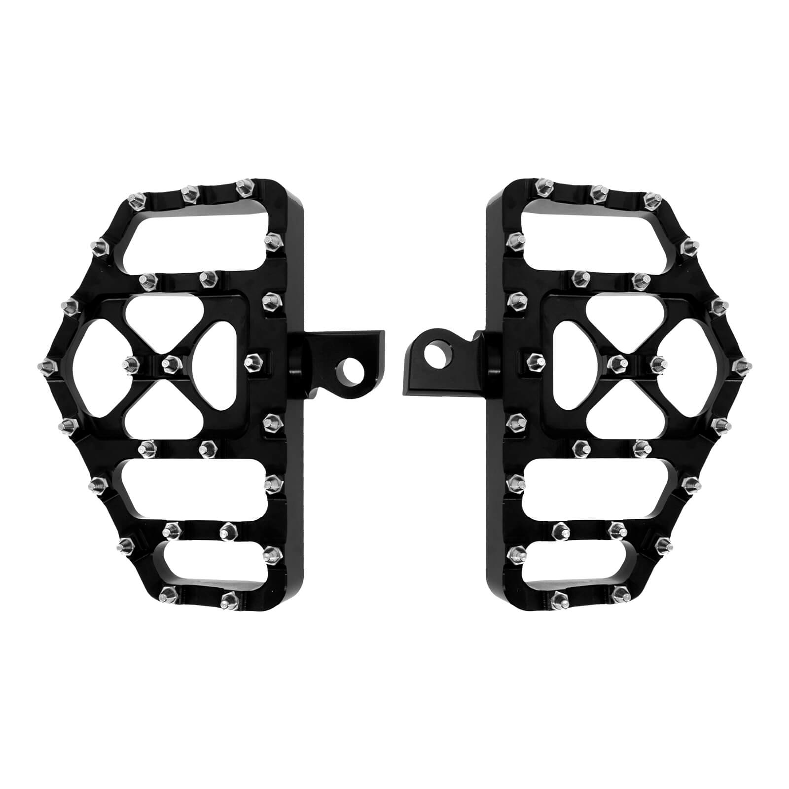 ZHPE0040 HCmotorku Mx Style Floorboards Shifter Pegs Brake Pedal Cover Kit Black Fit For Harley Touring Softail