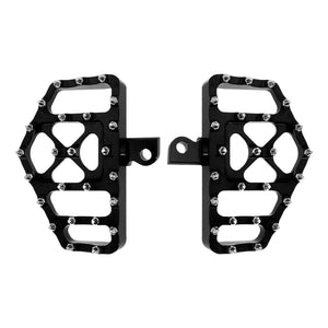 ZHPE0040 HCmotorku Mx Style Floorboards Shifter Pegs Brake Pedal Cover Kit Black Fit For Harley Touring Softail