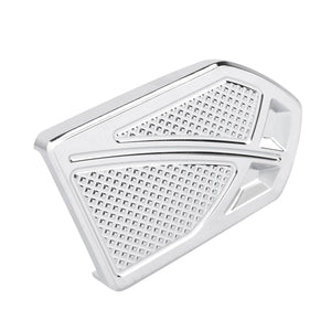 ZHPE0042_HCmotorku_Chrome Phantom  Footpegs FloorBoards Brake Pedal Kit for Harley Touring Dyna 