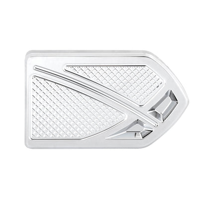 ZHPE0042_HCmotorku_Chrome Phantom  Footpegs FloorBoards Brake Pedal Kit for Harley Touring Dyna 