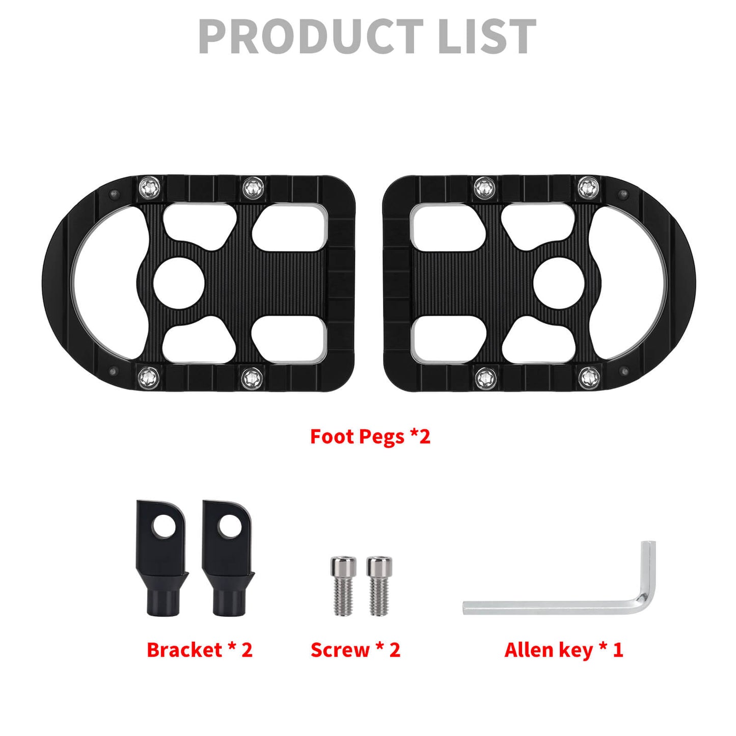 ZHPE0043 HCmotorku Rider Passenger Footboards Shifter Brake Pedal Levers Kit-Black  for Harley Softail FLSTC FLSTF FLSTN ‘86-’17 Touring Street Glide Road Glide ’14-’25