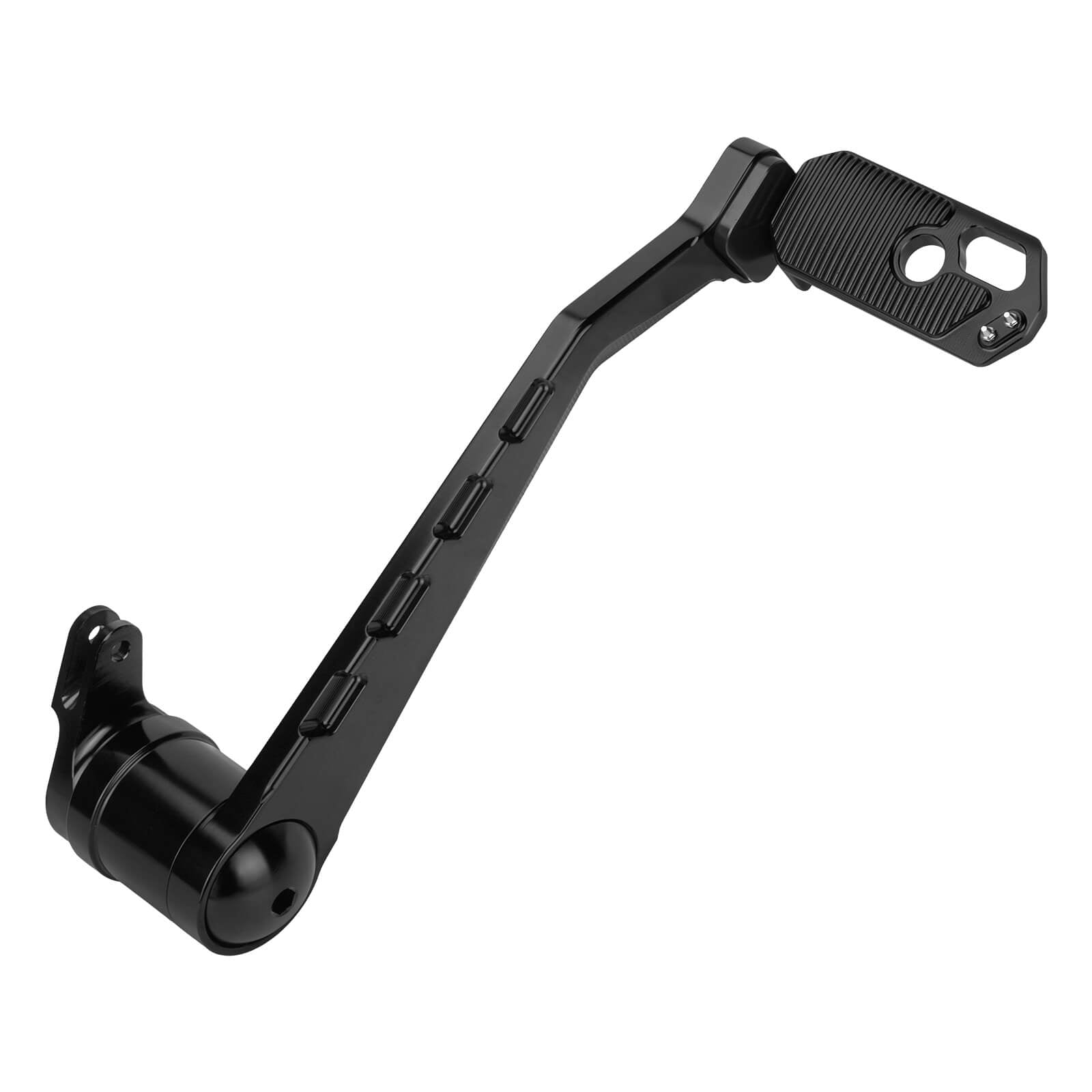 ZHPE0044 HCmotorku Black Front Rear Floorboards Brake Shifter Pedal Levers Kit for Harley Softail FLSTC FLSTF FLSTN ‘86-’17 Touring FLHR FLHT FLHX FLTR ’08-’13