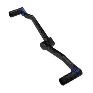 ZHPE0050 HCmotorku Rider Passenger Footboards Shifter Brake Pedal Levers Kit-Blue for Harley Softail FLSTC FLSTF FLSTN ‘86-’17 Touring Street Glide Road Glide ’14-’25