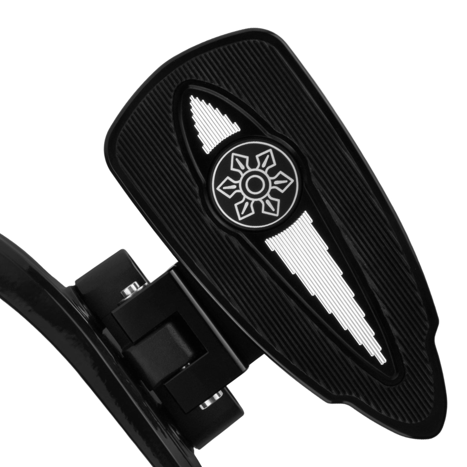 ZHPE0051 HCmotorku CNC Black Front Rear Floorboards Footboards Kit for Indian  Specific Pursuit, Challenger, Springfield, Chief, Chieftain, Roadmaster Models