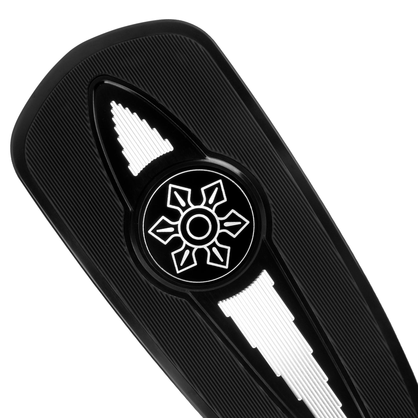 ZHPE0051 HCmotorku CNC Black Front Rear Floorboards Footboards Kit for Indian  Specific Pursuit, Challenger, Springfield, Chief, Chieftain, Roadmaster Models