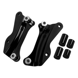 ZHTH0001-JG HCmotorku BlackDocking Hardware Mounting Bracket & Cover Kit For Harley Touring ‘14-Up