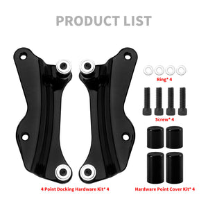 ZHTH000102-JG_HCmotorku_Docking Hardware Mounting Bracket & Cover Kit For Harley Touring  Product List