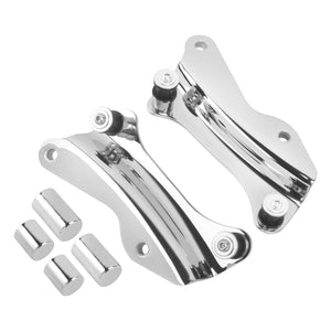 ZHTH0002-JG HCmotorku Chrome Docking Hardware Mounting Bracket & Cover Kit For Harley Touring ‘14-Up
