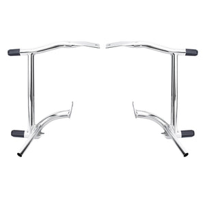ZHTJ0002 hcmotorku Chrome Saddlebag Guard Crash Bars For Harley road glide