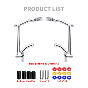 ZHTJ0003-HCmotorku Rear Saddlebag Guard For Harley Touring Product List