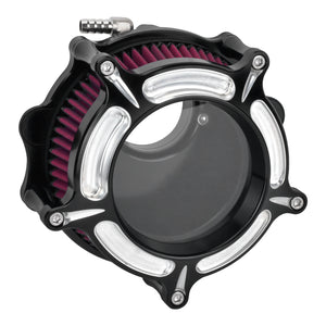 CNC Aluminum Air Cleaner Red Filter for Harley Touring Softail 2023-2025 | HCmotorku