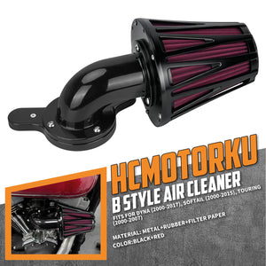 CNC Air Intake Air Filter for Harley Softail and Dyna 2000-2017 | HCmotorku