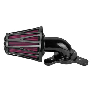 Cone Black Harley Air Filter Intake for Touring '08-'16 Softail '16-'17 | HCmotorku