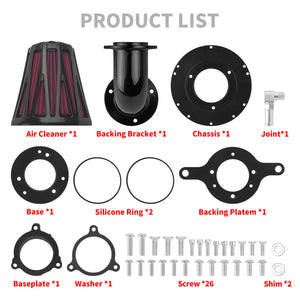 Heavy Breather CNC Air Intake Filter Kit for Harley Softail & Touring 2023-2025 | HCmotorku