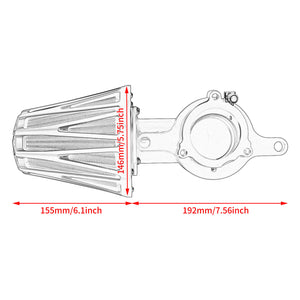 Heavy Breather CNC Air Intake Filter Kit for Harley Softail & Touring 2023-2025 | HCmotorku