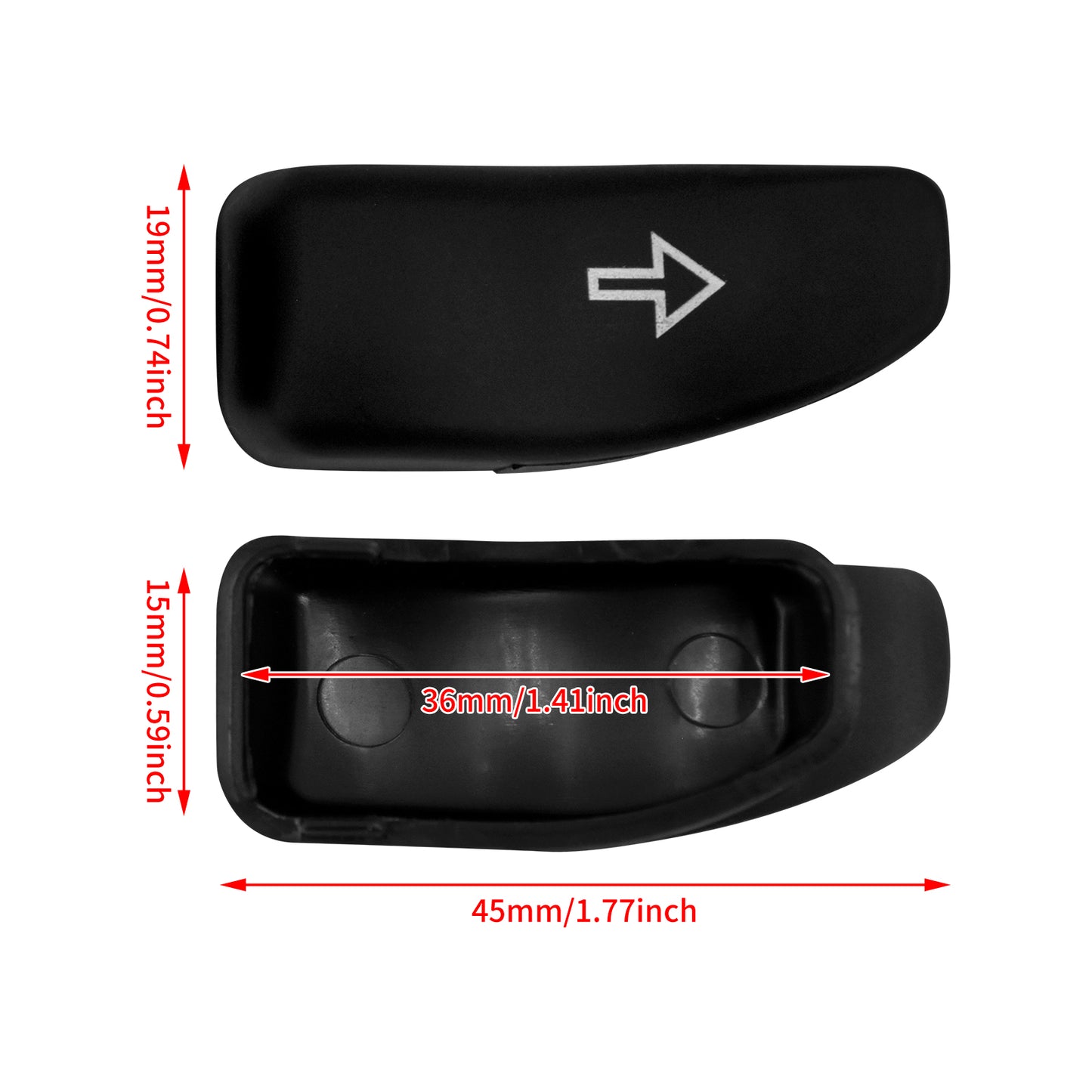 Turn Signal Extension Caps Switch Button Fit For Harley Touring Road King 2014-2021 | HCmotorku