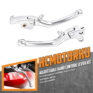 CNC Aluminum Hand Brake Clutch Levers for Harley Touring '23-'26 FLHX FLTRX | HCmotorku