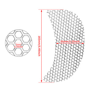 Mesh Fairing Vent Grills Cover Aluminum Fit For Harley Road Glide Ultra 2015-2023 | HCmotorku