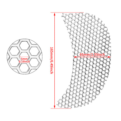 Mesh Fairing Vent Grills Cover Aluminum Fit For Harley Road Glide Ultra 2015-2023 | HCmotorku