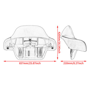 Ergonomic King Tour Trunk Passenger Backrest for Harley Touring '14-'25 | HCmotorku