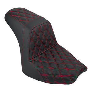 cb015003 hcmotorku 2 up diamond stitching seat softail 2021 red stitching angle