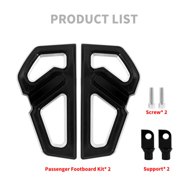 Passenger Empire Foot Pegs Rests Footboard Fit For Harley Touring Sportster Dyna | HCmotorku